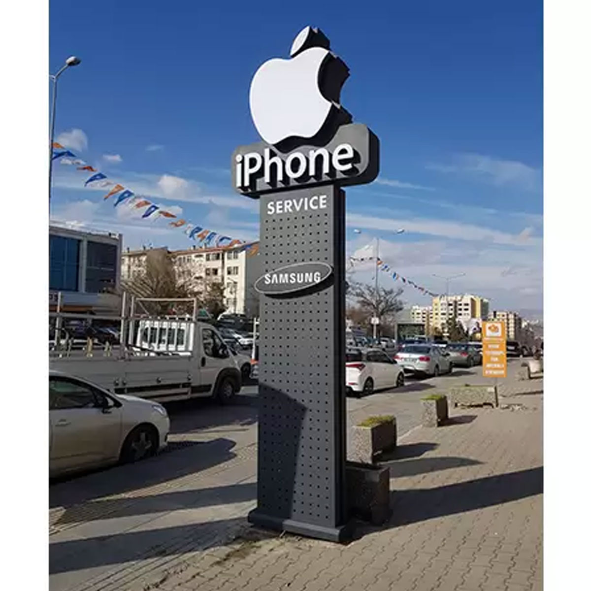 Işıklı Tabela Çalışması
